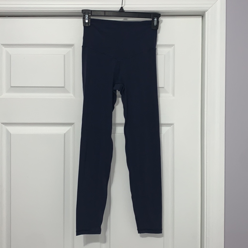 Aerie Chill Play Move Blue/Navy Leggings